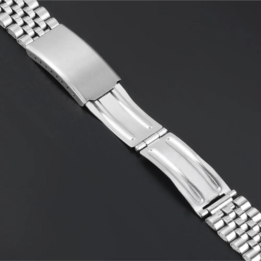 Band Universal Strap Adjustable Folding inferior instinct Buckle Men Women Bracelet watch straps 18mm 20mm 22mm Stainless Steel Watch 