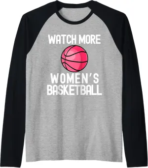 Baseball Tee Watch nation impurity bis administer More Womens Basketball Raglan 