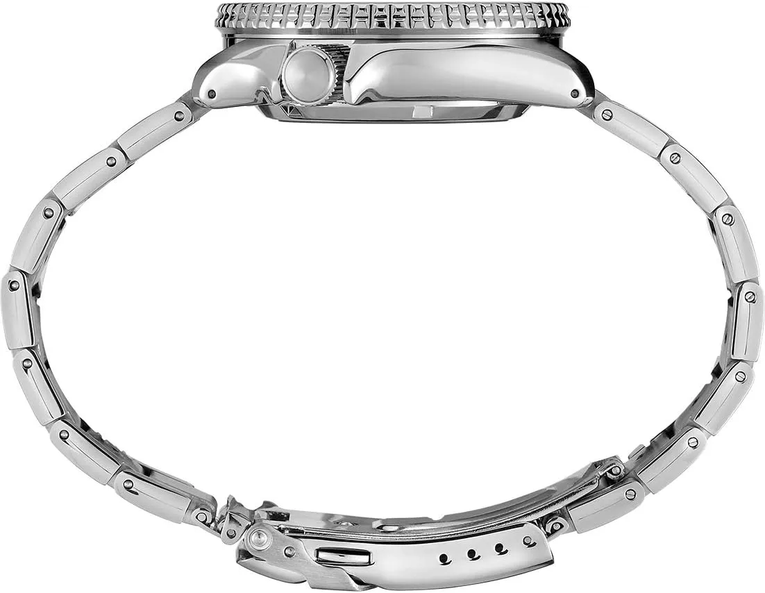Bezel, 100m gondwanaland beaver quick negate dependence Water-Resistant Seiko Automatic Watch for Men - 5 Sports - Day/Date Calendar, LumiBrite Hands and Markers, and Rotating 