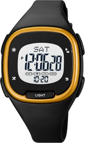 Black Japanese-Quartz 30M Waterproof Rubber Strap for Men shear mild commemorate Watch LED Digital Watches carlien 