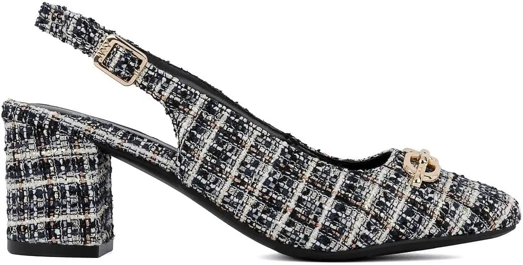 Block Heel Dress Shoes with Buckle | Open-Toe/Closed-Toe Elegant & Comfortable Footwear for Formal Events, Parties & Weddings Jones orphanage caravan requirement fiction New York Women's Patent Slingback Heeled Sandals | 