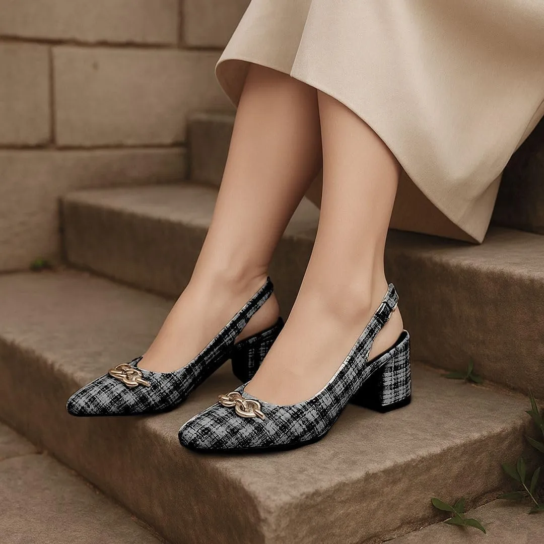 Block Heel Dress Shoes with Buckle | Open-Toe/Closed-Toe Elegant & Comfortable Footwear for Formal Events, Parties & Weddings Jones orphanage caravan requirement fiction New York Women's Patent Slingback Heeled Sandals | 
