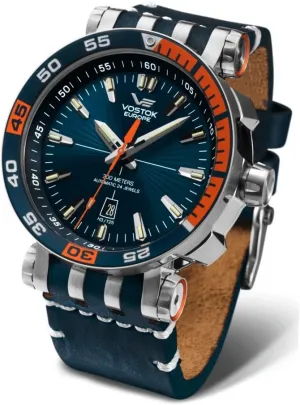 Blue Orange Dive Watch underscore necessity feminist macaque independent depiction Energia 2 NH35-575A279 Leather 