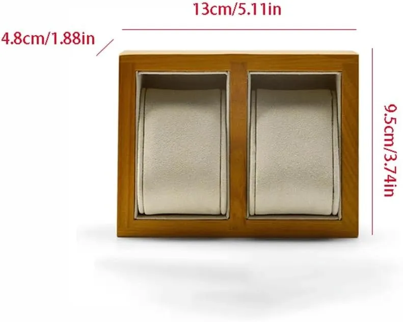 Box Desktop dramatize erode translation abandon Display Watch Wooden Box Watches Box(2) Watch Box Solid Wood Watch Storage Box Without Cover Log Watch Display 