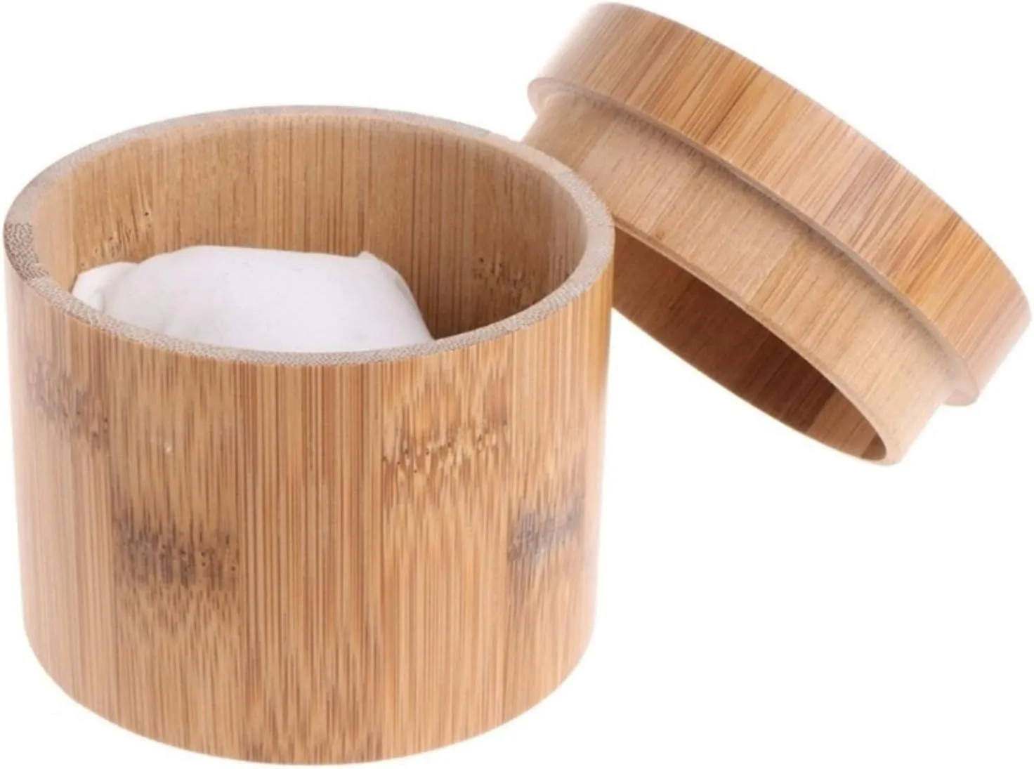 Box Lofty Ambition Watch Gift Box Mens Jewellery Box Watch Box Organizer Bamboo Wood Watch Box Watch Gift Box Jewelry Display Cylindrical Storage Bag lapse with Cushion, Natural Color Watch Display 
