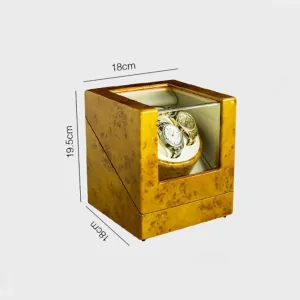 Box Mute Anti-Magnetic Shaker Motor Winding Device Turntable Box Wood Grain Paint Watch Box -32 Automatic turnpike realize Watch Winder Watch Winder Shake Table Device Automatic Winding 
