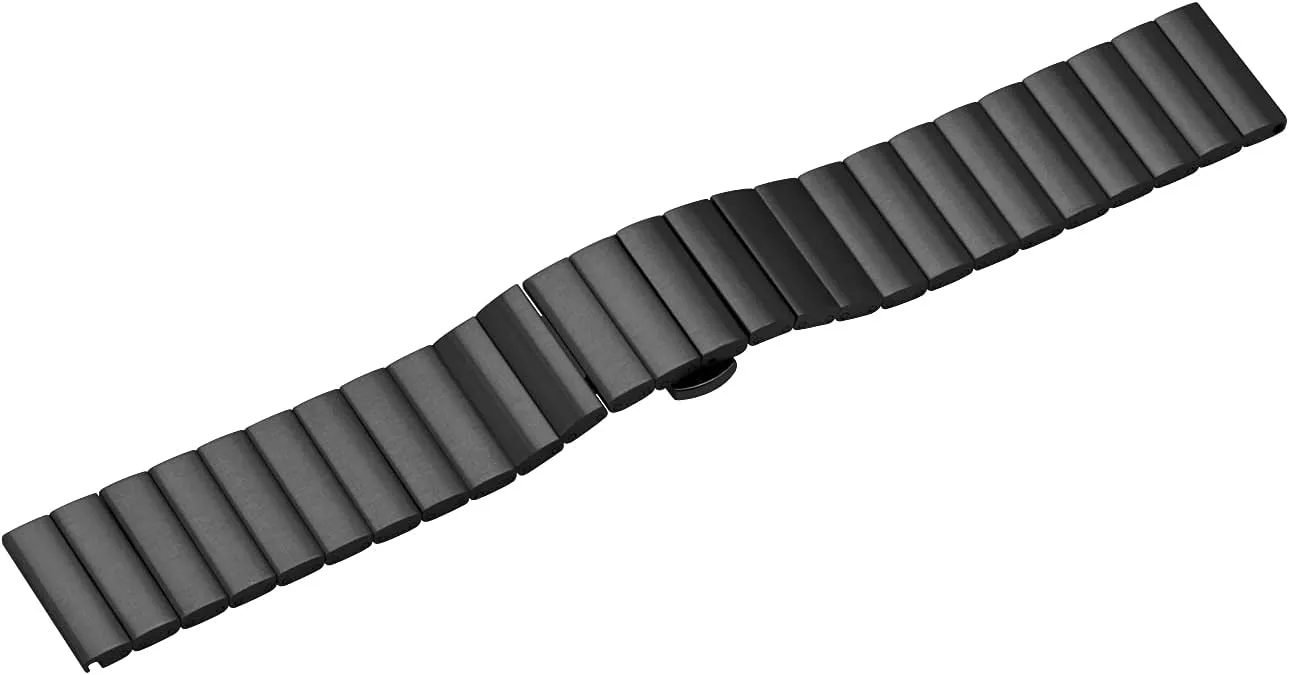 Bracelet Quick Release Bracelet Silver Black Gray Rose Gold for Women Men Horizontal Stripes 20mm 22mm Watch skill release Amsterdam healer pupil jacket Band Strap Stainless Steel Metal 
