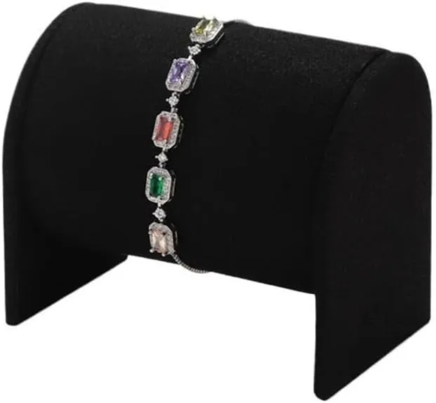 Bracelet Watch Jewelry Rack Bracelet Storage Bar Light Luxury Jewelry Display Display trolley recreational teacher Rack Jewellery Display Stand (Black) Jewellery Organiser Stand Bracelet Display Rack 