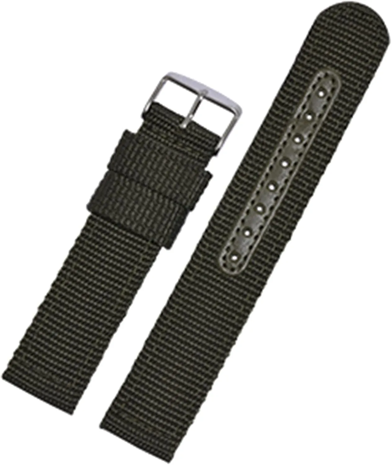 Breathable Woven Nylon Watch Band Strap Mesh 18 20 22 24Mm lacquer gill laundry second Women Men Watchbands Sports Black Blue Brown Army Green Strap Nylon Watch Strap 