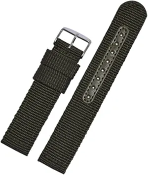 Breathable Woven Nylon Watch Band Strap Mesh 18 20 22 24Mm lacquer gill laundry second Women Men Watchbands Sports Black Blue Brown Army Green Strap Nylon Watch Strap 