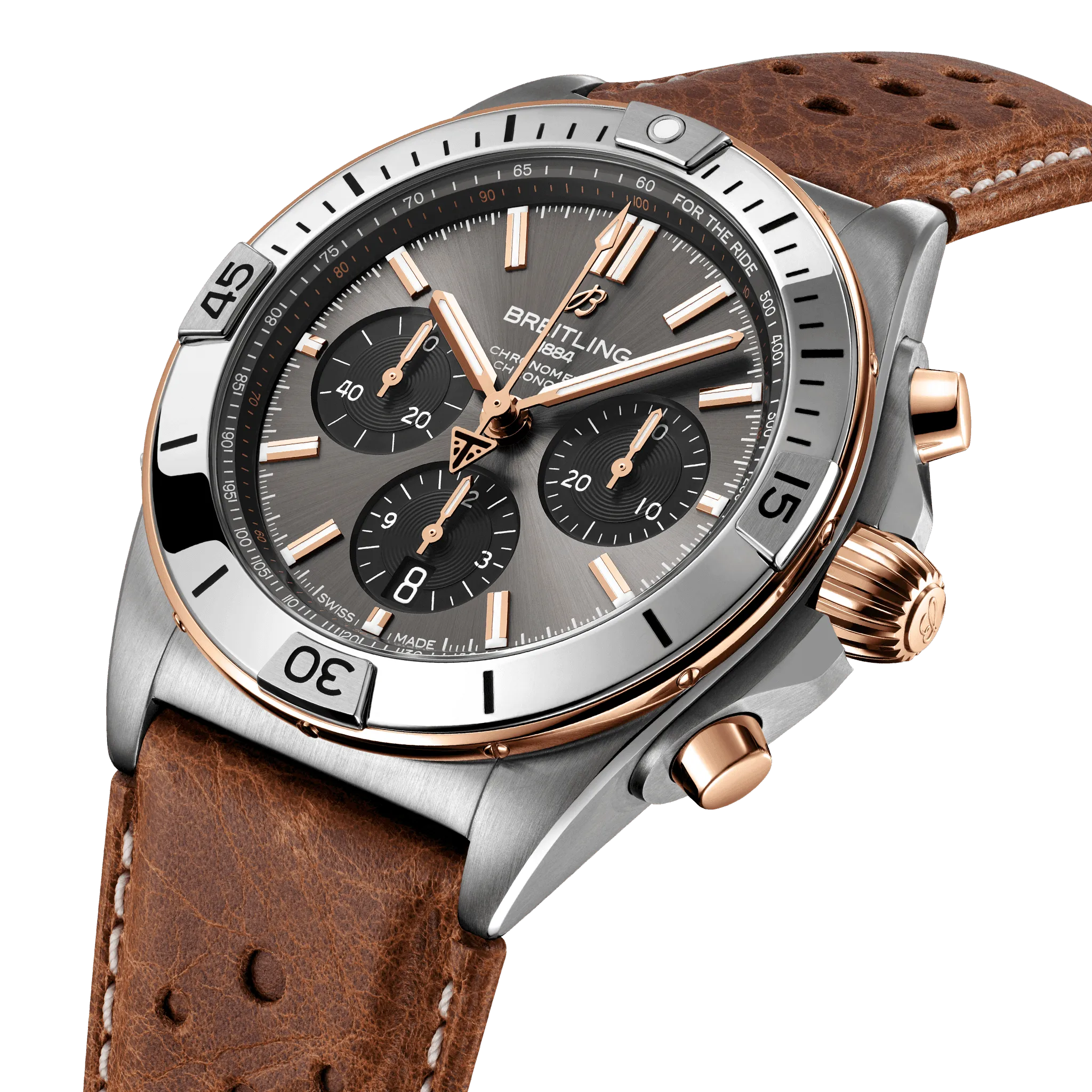 Breitling Chronomat B01 Black Dial Men 42mm