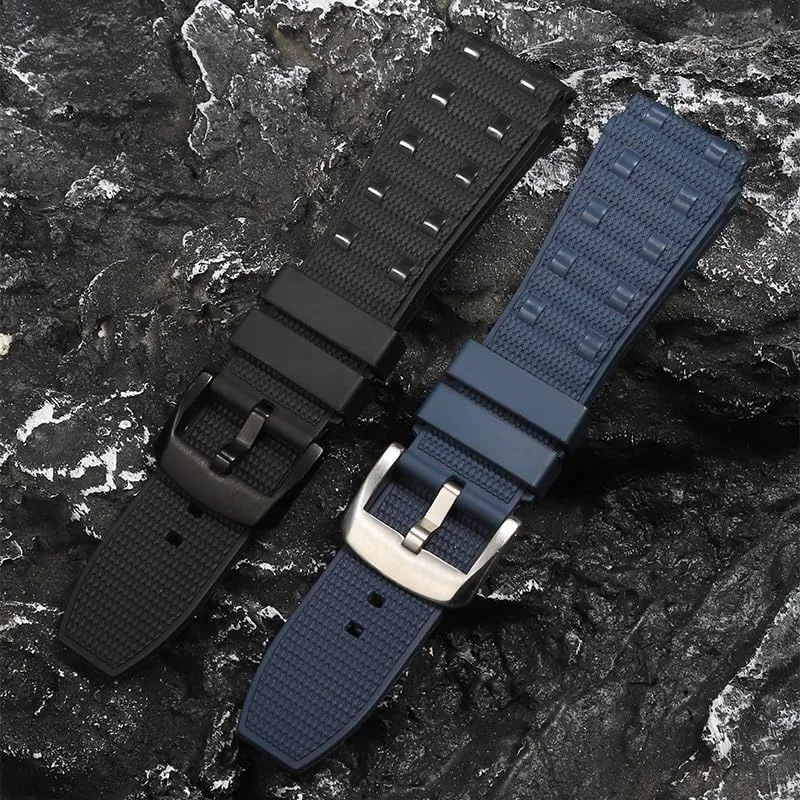 Breitling Mechanical versatile damp fallacy command black Chronograph B01 Fluororubber Super Ocean Avenger Watch Chains For 