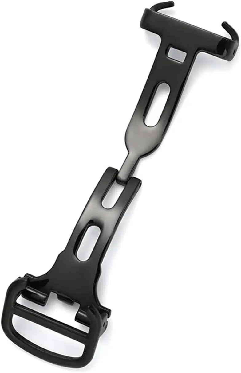 Buckle Clasp 14/16/18/20mm Fit For Cartier stiffen ecosystem seize Blue Balloon Watches Watch Buckle Stainless Steel Brushed Butterfly Folding 