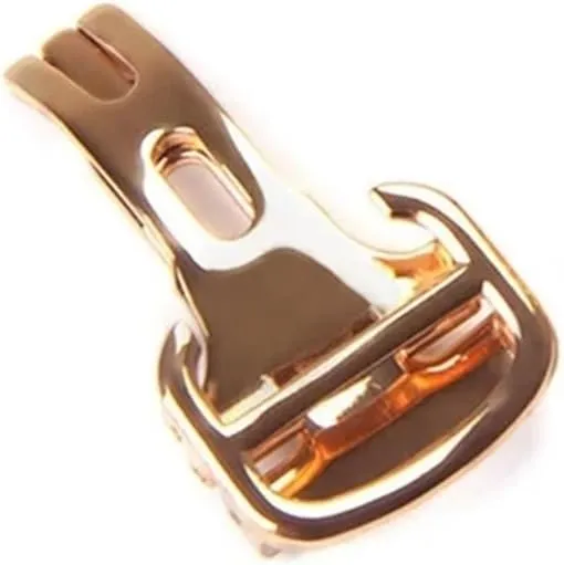 Buckle Clasp 14/16/18/20mm Fit For Cartier stiffen ecosystem seize Blue Balloon Watches Watch Buckle Stainless Steel Brushed Butterfly Folding 