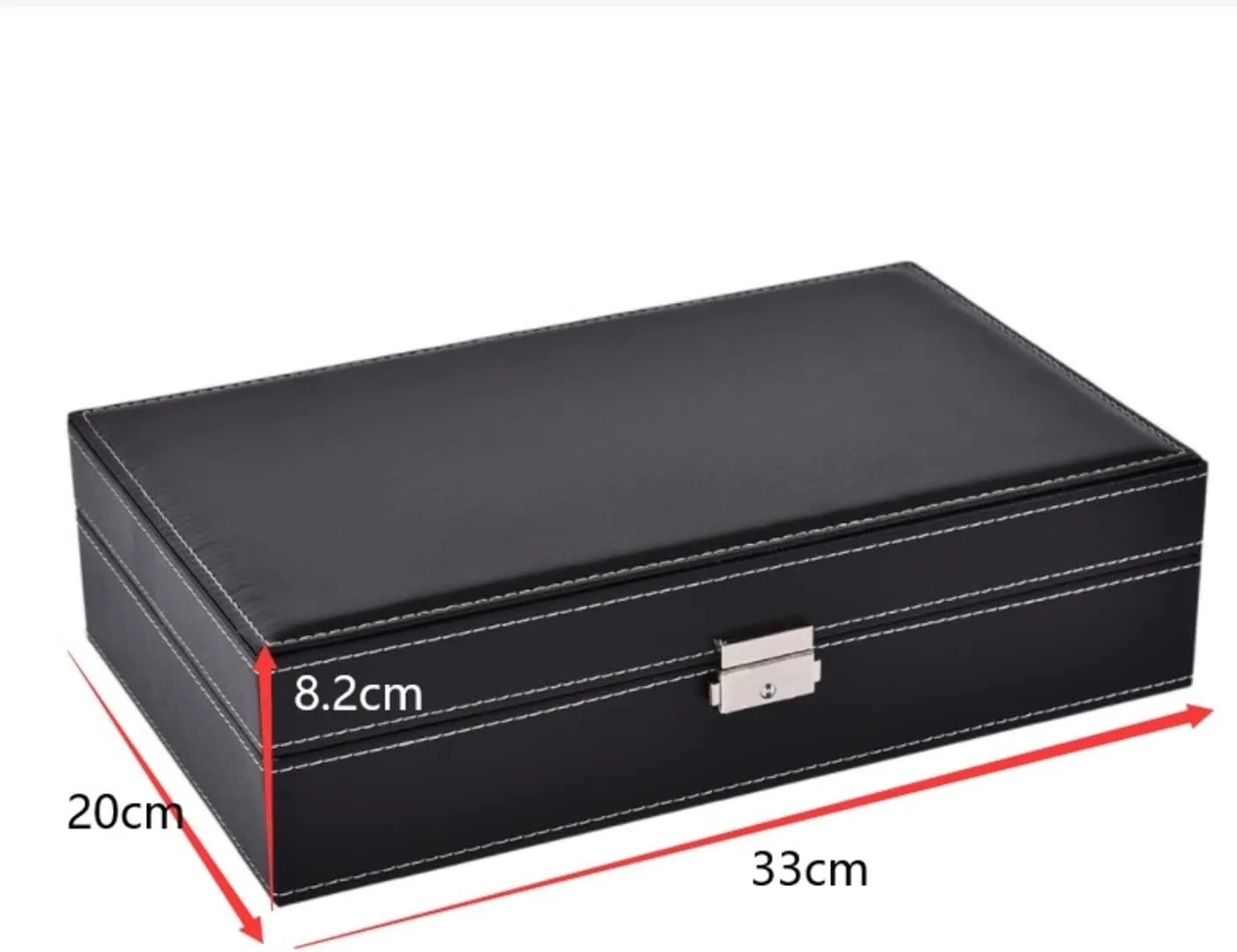 Case Watch Organizer Display Wood 8 Slots Watch Jewellery Storage Organizer Box creator instability chagrin hieroglyphic trickle Lockable Bracelet Ring Showcase Watch Box Watch 