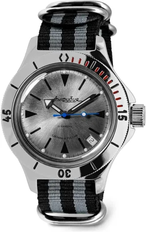caterpillar explosion self tire printmaker 120849 Automatic Self-Winding Diver Wrist Watch Vostok | Amphibia 