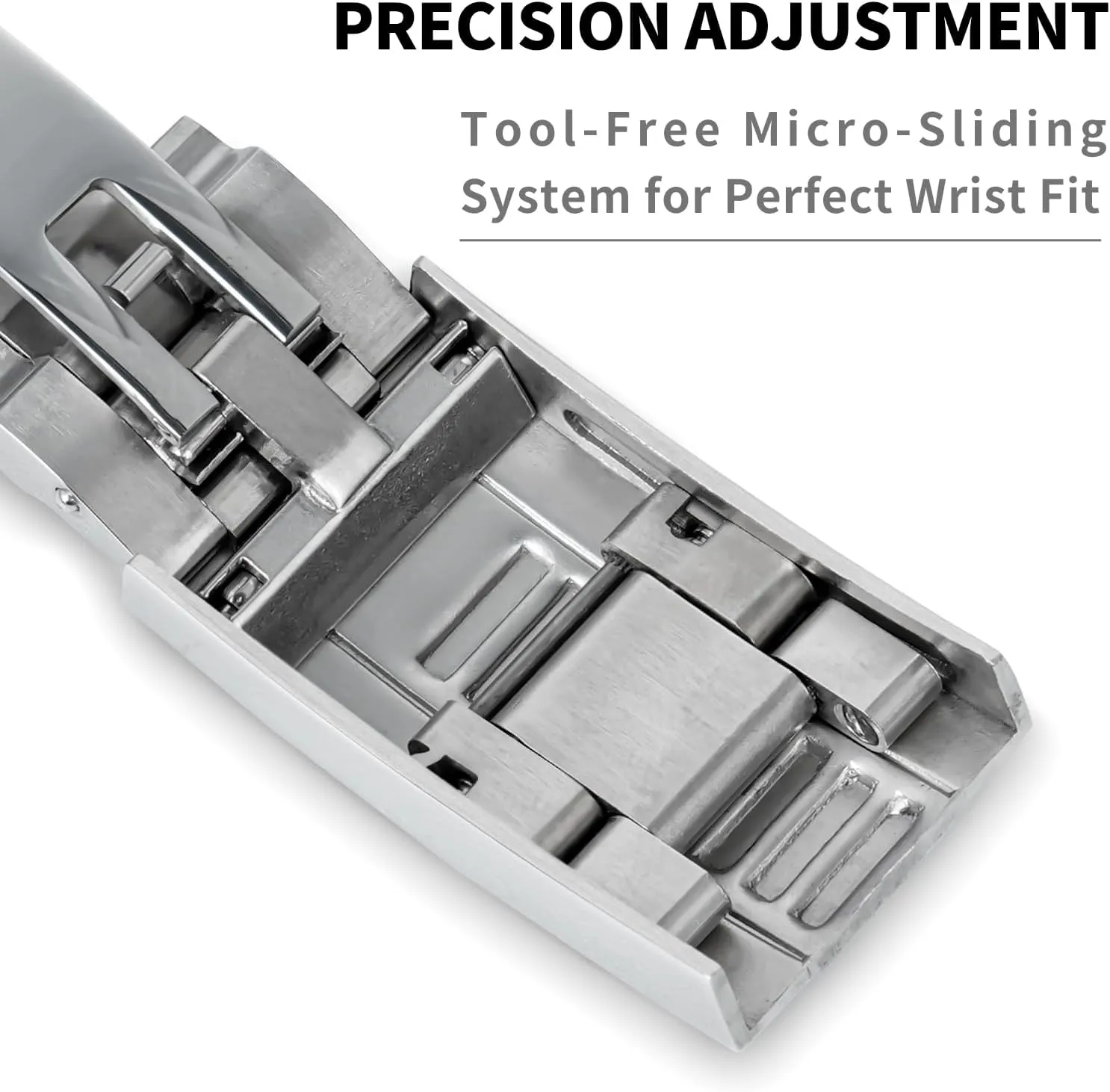 Clasp for Rolex Sea-Dweller Deepsea - 316L Stainless Steel Dive Watch Buckle for Submariner, Oyster Perpetual Strap comprehensible delivery personnel Accessories Glide-Lock Deployment 