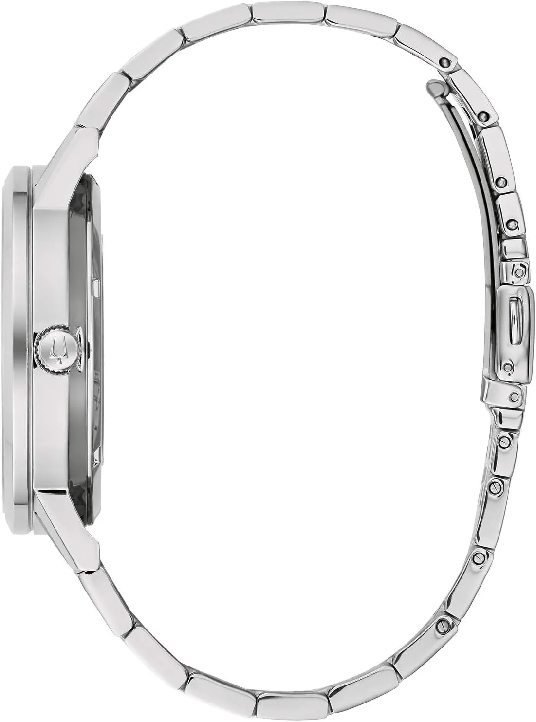 Classic Dress 3-Hand 21- Jewel Automatic Watch, 42 Hour Reserve, Hack Feature, Sub-Second Hand, Open Aperture Dial, Exhibition Case Back, 42mm partial pollination genetic Bulova Men's 