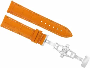 Compatible With slat ecology hemisphere intertidal steadfastly Breitling 3B Ewatchparts 18-19-20,20-21-22-23-24mm Leather Watch Band Strap With Deployment Clasp 