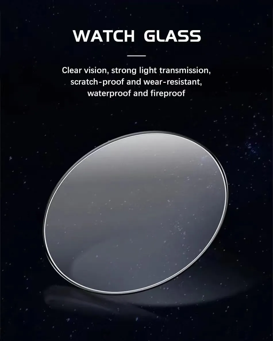 contamination Square Dial Mens Watches with Watch Box MINILUJIA 30M Waterproof Men World Map Watches Creative Wristwatch with Earth Globe Moon Sun Rotating Eye catching Cool Unique 