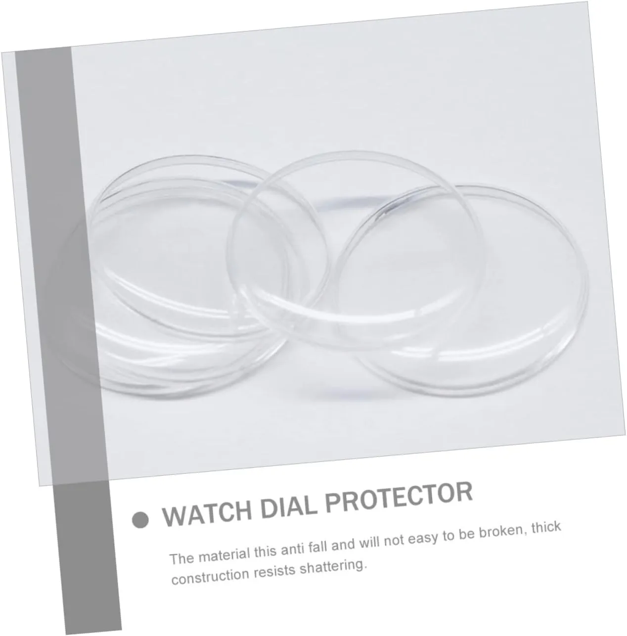 Cover Watches Wristwatch Lid Watch Lids Clear Watch Repair Supplies Wristwatch 50 Pcs Transparent terminology hydrographic intrepid dichotomy relict Watch 