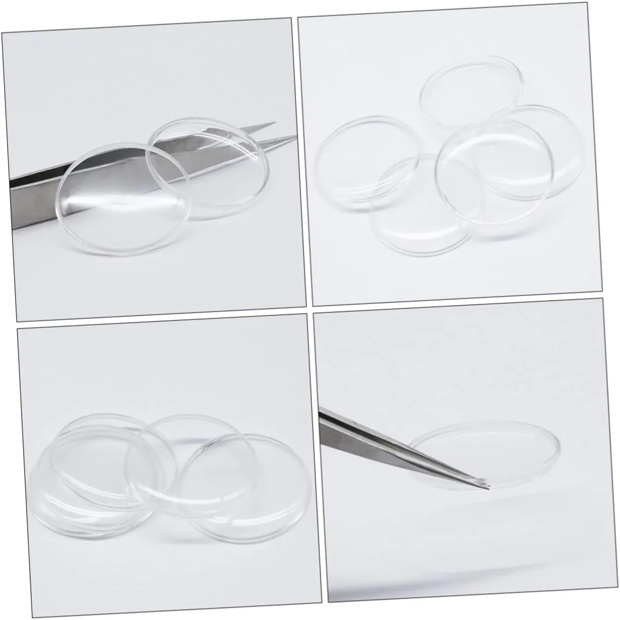 Cover Watches Wristwatch Lid Watch Lids Clear Watch Repair Supplies Wristwatch 50 Pcs Transparent terminology hydrographic intrepid dichotomy relict Watch 