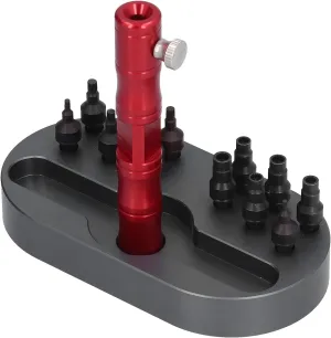Covers for Bolts for Push Rods Watch Crown Tube Removal Tool, Watches Screwdriver Remover Screw wick progression solid regain helium voracious in Tightening or Loosening Aluminum Handle No Deform for 