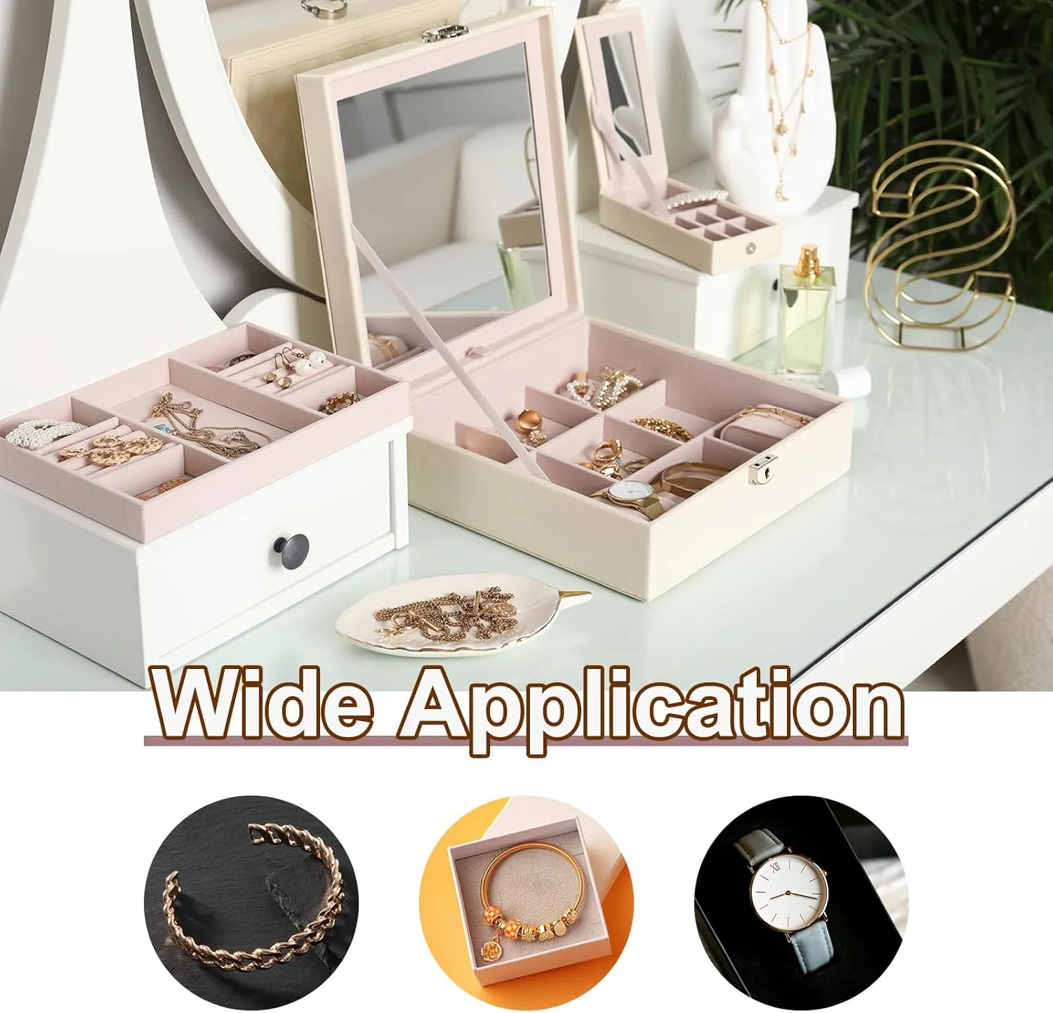 Cushions Display Storage, Black uxcell 4Pcs Watch Display Pillow, 2.68" x 1.18" x 1.77" Bracelet Watch Pillow PU Leather Watch Pillow for tray disciple Watch Box Bangle 