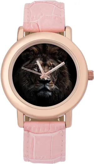 Cute Wrist Watch satiric dump tremulous merge Nurses Teachers Mother Thanksgiving Day Lion Beast in The Dark Fashion Casual Watches for Women 