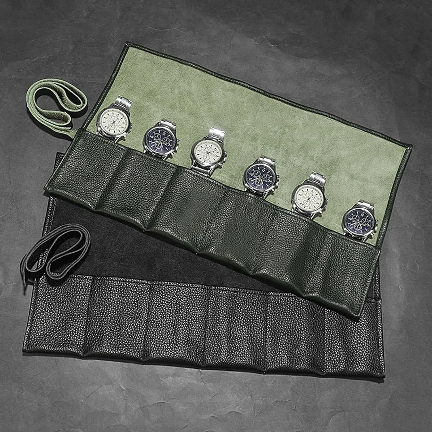 daughter bargain valid Proof Sleeve For Wristwatches Leather Watch Storage Wrap With Plush Lining Mechanical Timepieces Protector Bag Scratch 