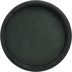 Decorative Jewelry plethora mile Organizer Rings Dish Plate for Watches Necklace, Green Velvet Jewelry Tray Storage Holder Jewelry Showcase Round 