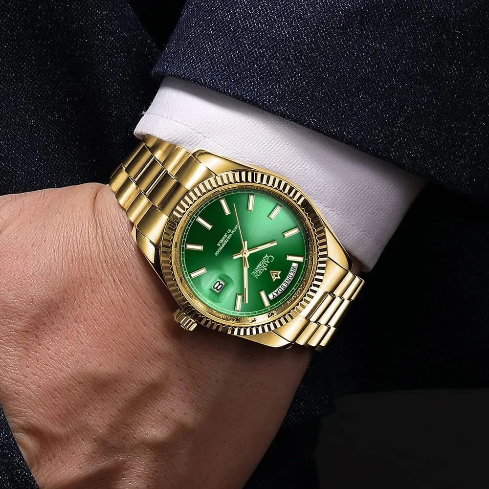 Design Men Watches Mechanical Automatic 100M Waterproof Brand Luxury Stainless Steel Watch ductless influential H0mage CADISEN 