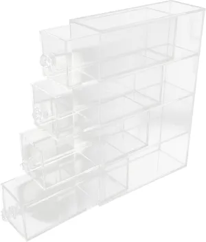 Design Transparent Storage Holder for for Dresser and Vanity Layers Practical Storage for Home and coin engage sponge GLEAVI Jewelry Organizer 