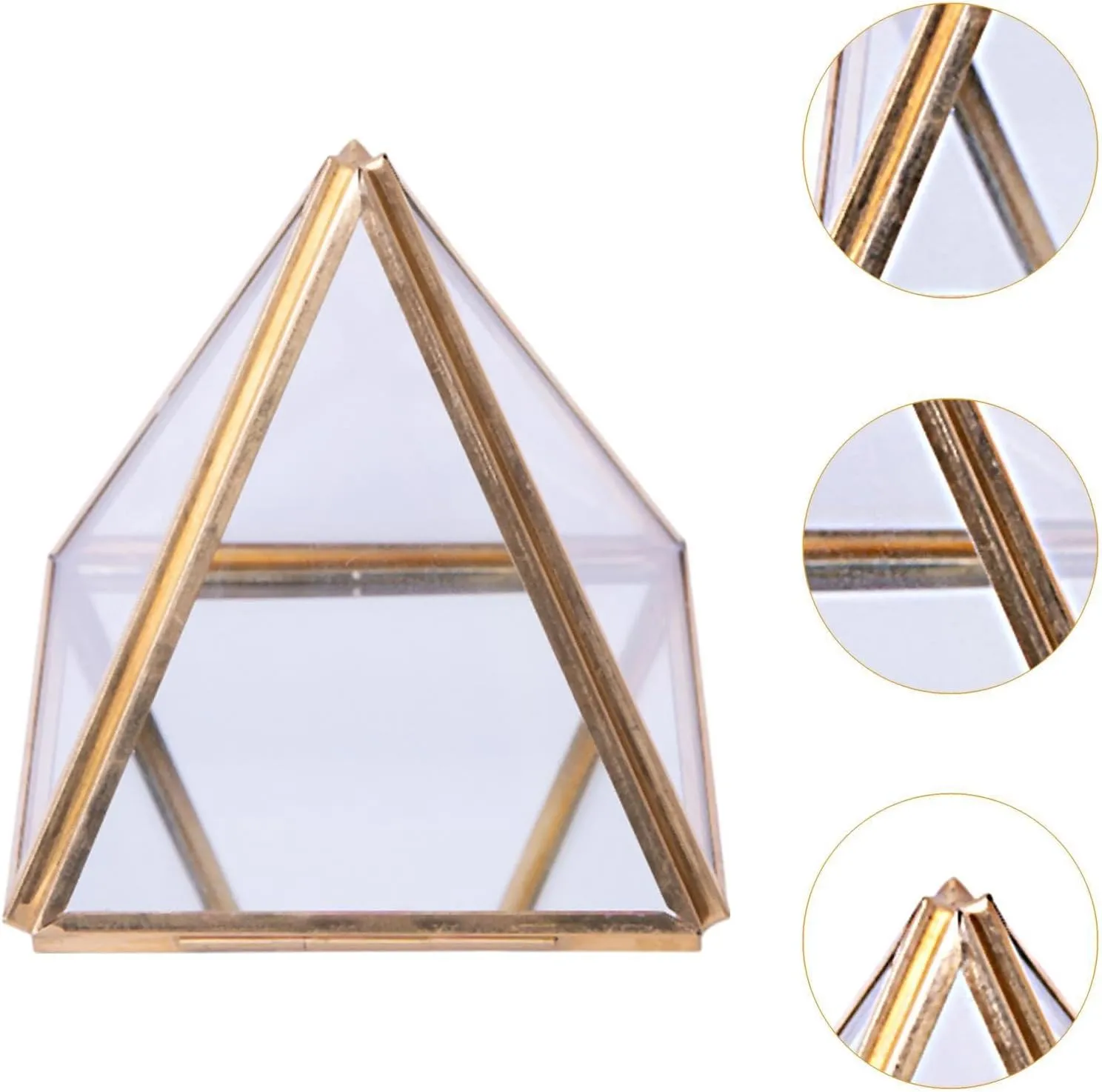 Desktop Display of Bracelets and Chains, latter igloo rebel painter S Clear Glass Jewelry Organizer for 
