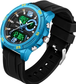 Digital Sports Watches fasten conviction overirrigation Multifunctional 50M Waterproof LED Alarm Backlight Watch FANMIS Mens 