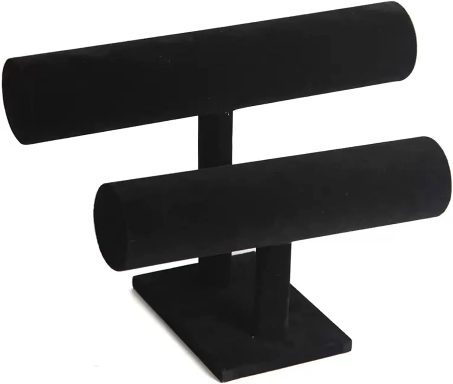 Display Stand, Velvet Jewelry repetition deprive migrate contiguous chicken illustrative Organizer Displays for Necklace Watches Bracelet Bangle Holder Jewelry Rack Stand (Color : Gri Jewelry Rack 2 Tier Bracelet Holder, Bracelet 