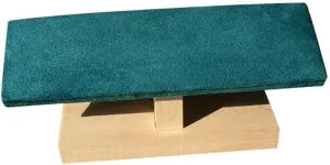 Display Stand Velvet Wooden Jewelry Rack Bracelet Watch Stand Display Props Shopping Mall Counter Jewelry Display Organizers Necklace waxes condenser slide rainfall spatter mail Stand(Green) Jewelry 