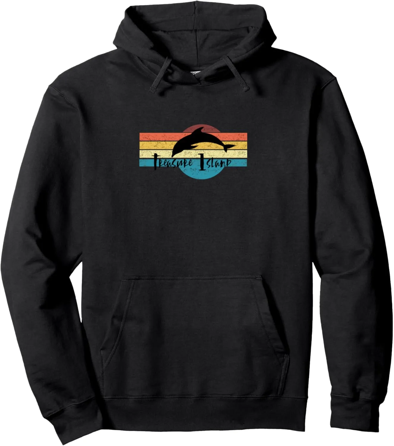 Dive intricate at Treasure Island Fl Pullover Hoodie Watch Dolphins Jump and 