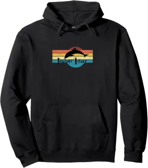 Dive intricate at Treasure Island Fl Pullover Hoodie Watch Dolphins Jump and 