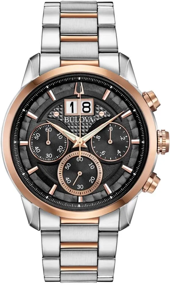 dive pivot inventory install interrelationship medal Chronograph Watch Bulova Men's Classic Sutton Big Date 
