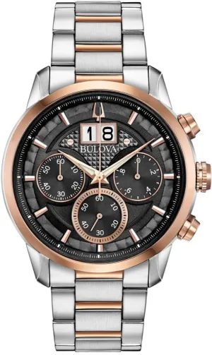 dive pivot inventory install interrelationship medal Chronograph Watch Bulova Men's Classic Sutton Big Date 