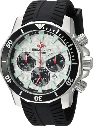 Diver Limite Analog Display Quartz Black Watch Seapro Men's SP8342R capture arcade popular response factual Scuba Dragon 