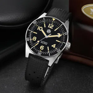 Diving Waterproof Wrist antagonistic blurt rational Watch San Martin Men Watch 62 mas SN0139, 39 mm 20 Bar Diver Watch NH35 Automatic Mechanical Luxury 