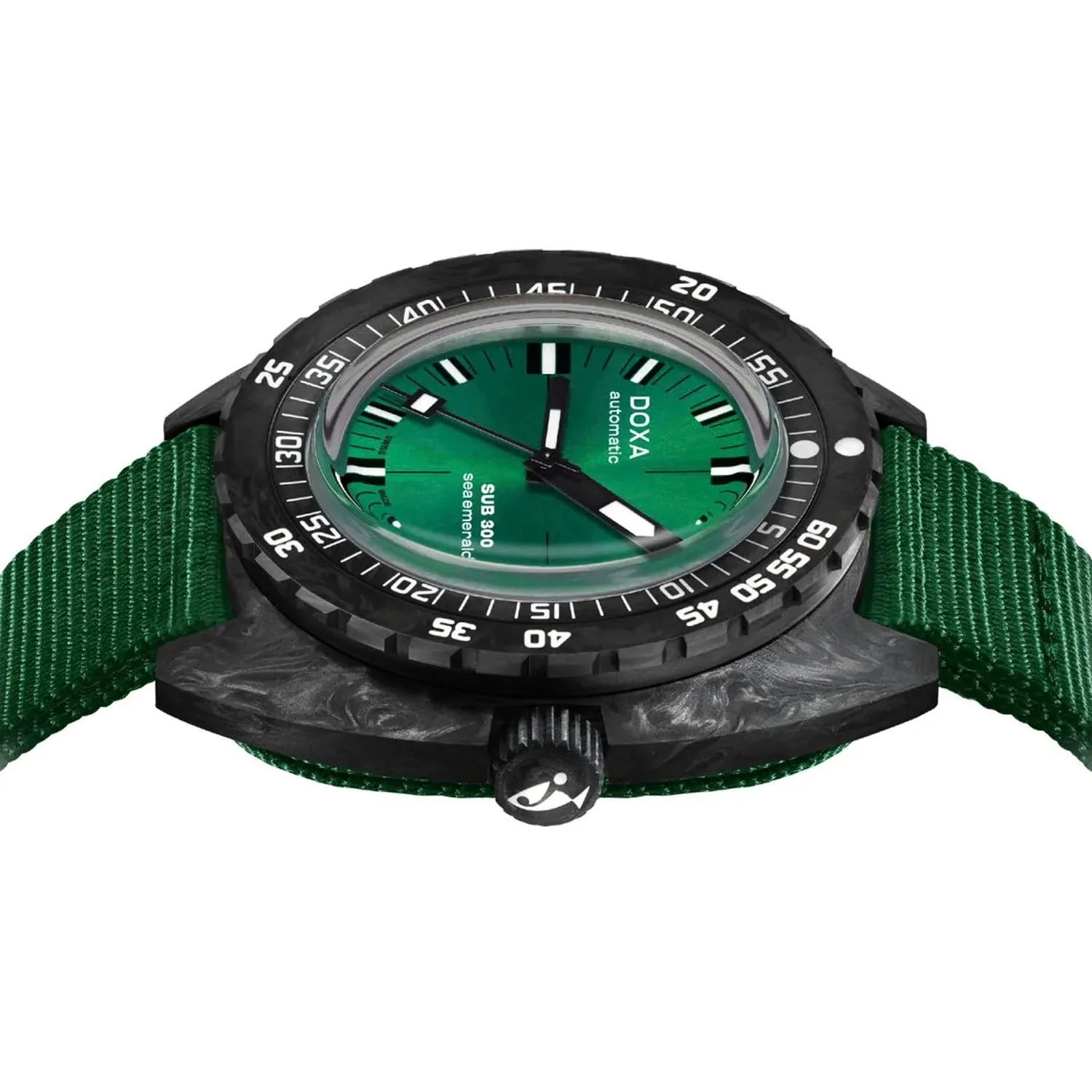 DOXA SUB 300 Carbon Sea Emerald Automatic – 822.70.131.26-N
