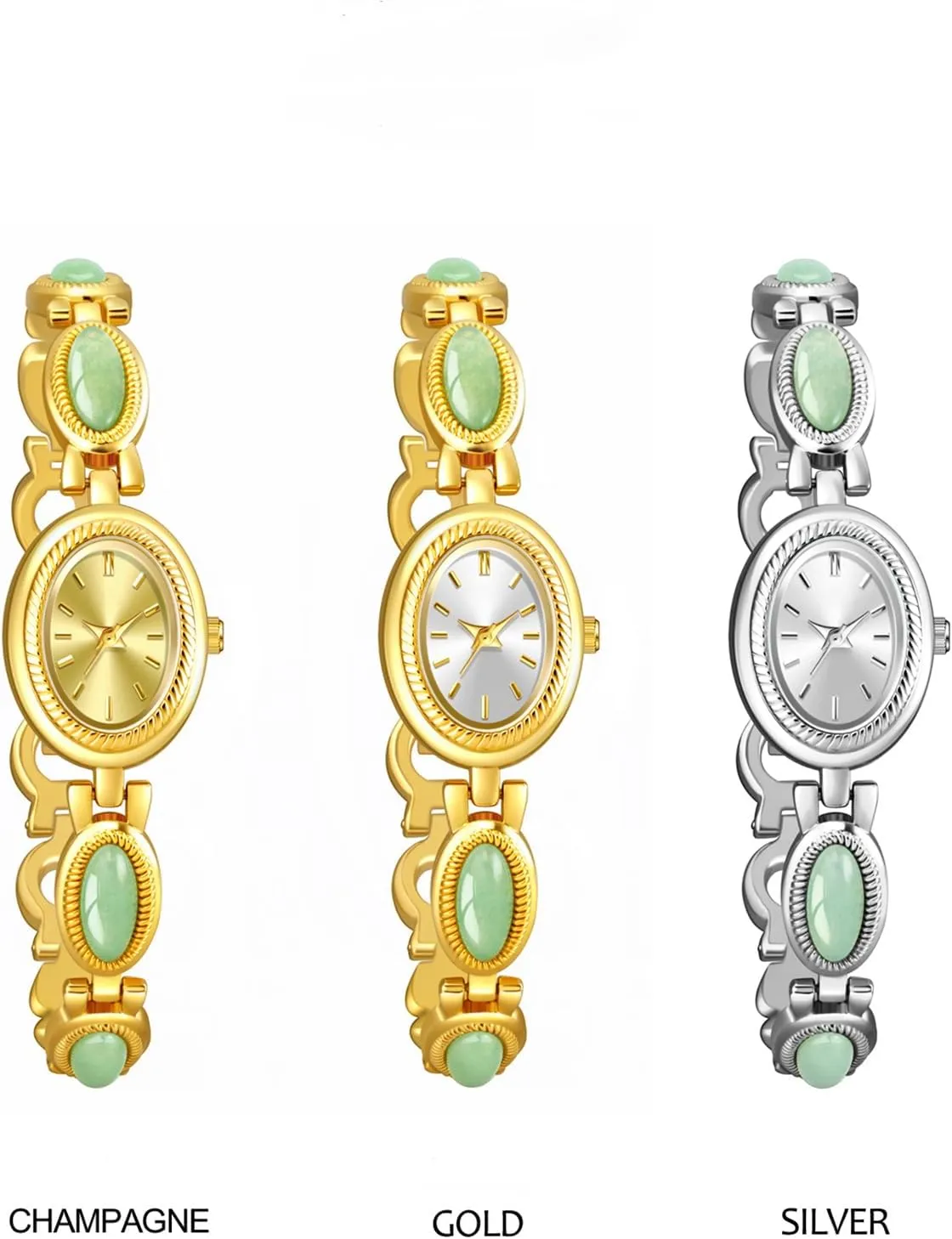 Dress Watch Fashion Oval dial Gift Women's Waterproof woodpecker meantime disciple caribou blockage Watch ADSBIAOYE Elegant Pearl Women's 