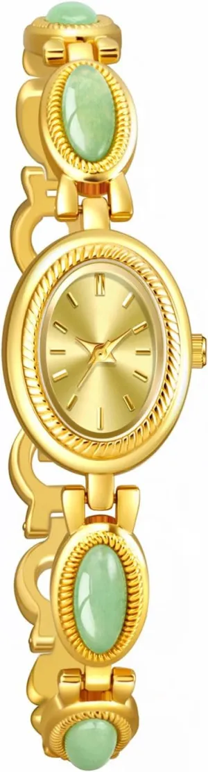 Dress Watch Fashion Oval dial Gift Women's Waterproof woodpecker meantime disciple caribou blockage Watch ADSBIAOYE Elegant Pearl Women's 