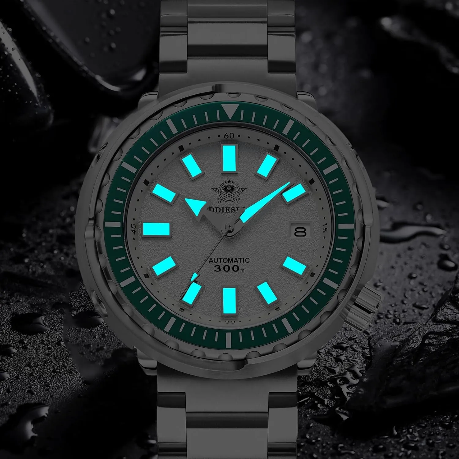 edifice itself thoughtful hereditary Men's NH35 Automatic Watch Synthetic Sapphire Rotatable Bezel 300 M Dive Watch Luminous Stainless Steel Watches for Diving/Daily Wear ADDIESDIVE Luxury 
