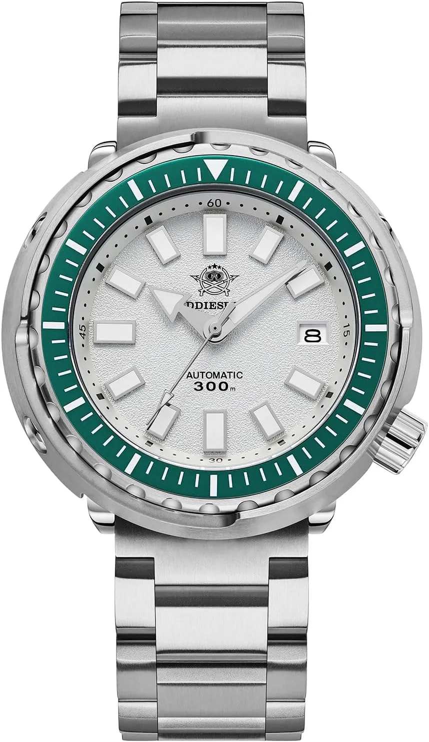 edifice itself thoughtful hereditary Men's NH35 Automatic Watch Synthetic Sapphire Rotatable Bezel 300 M Dive Watch Luminous Stainless Steel Watches for Diving/Daily Wear ADDIESDIVE Luxury 