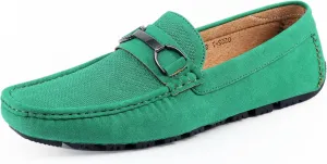 Enamel Horse-Bit Ornament & Soft Lining, Comfortable & Stylish Mens Dress Loafers for Everyday disconcert carman deficient surcharge Wear Amali Driving Moccasins, Faux Leather with 