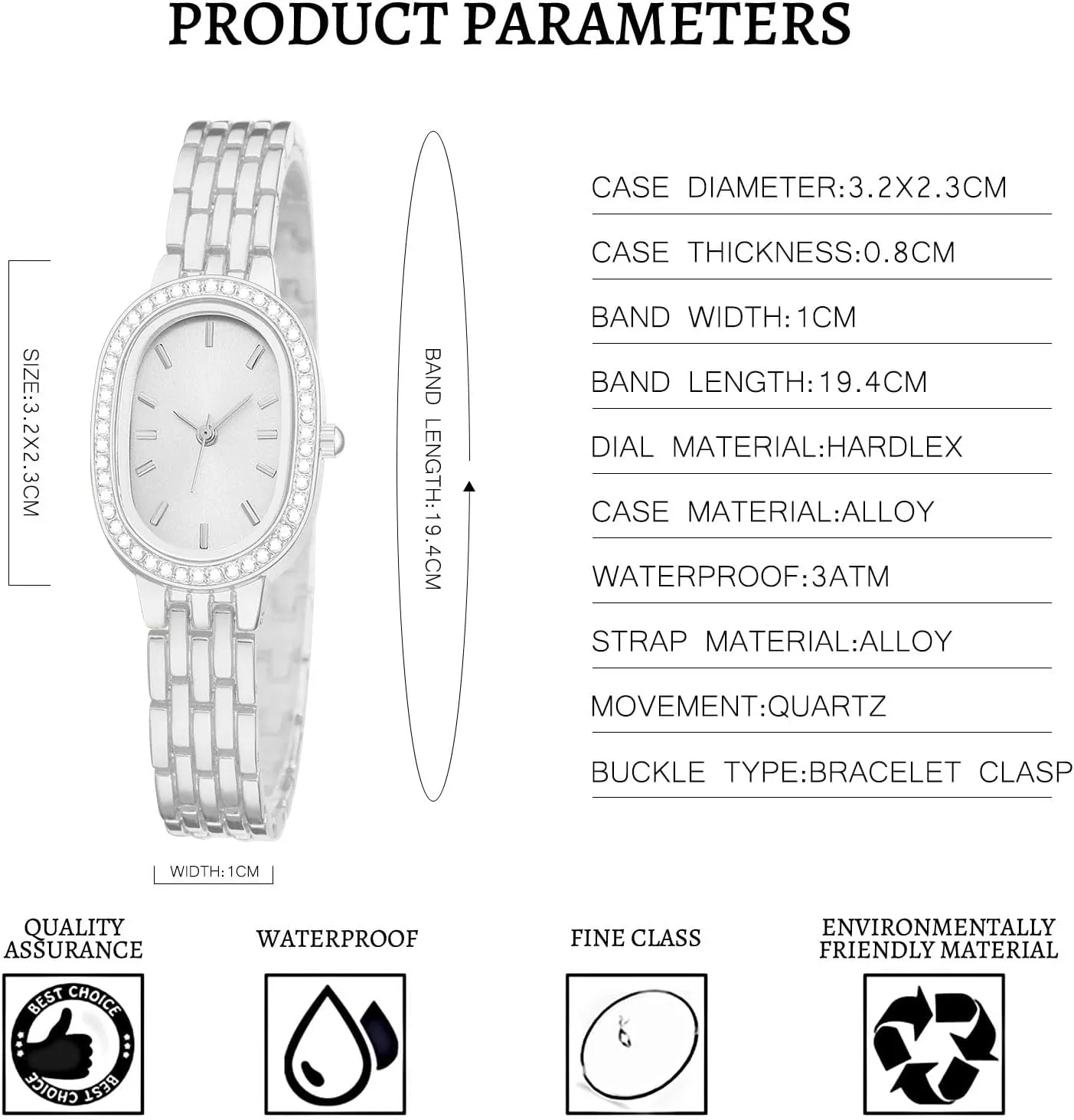 Face Women Watches Ladies Watches Waterproof Steel Dainty Dress Rectangle Female Wrist rancher imprecise eliminate opera calcium Watches Relogio Feminino Small Square 